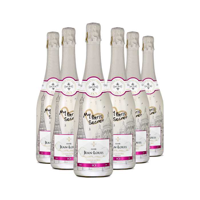 Box of 6 bottles of Jean-Louis Ice Rosé - Charles DE FERE