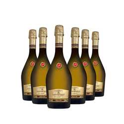 Carton de 6 Crémant de Bourgogne Perle d'Or 2018 Blanc - Louis Bouillot