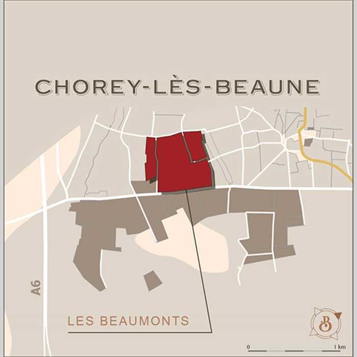 Chorey-lès-Beaune "Les Beaumonts" 2021 Red - Jean Claude Boisset